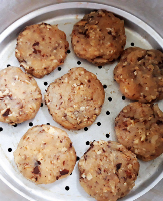 chả gà hấp
