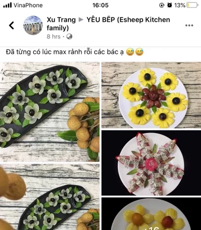 những đĩa trái cây đầy sáng tạo