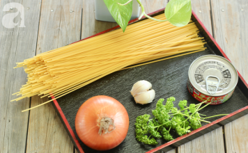 món mì Ý xào ngon xuất sắc