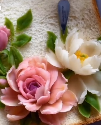 trang trí bánh sandwich