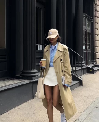 10 cách phối sơ mi trắng, xanh cực sang chảnh