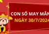 Con số may mắn hôm nay 30/7/2024 theo tuổi của bạn: Xem số may giúp bạn đón lộc