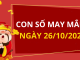Con số may mắn hôm nay 26/10/2024 theo năm sinh: Chọn số giúp bạn đổi vận ngay