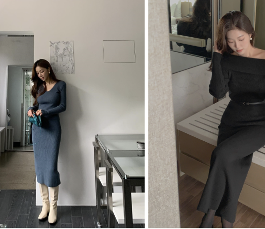 4 xu hướng váy liền mùa lạnh đáng sắm