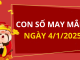 Con số may mắn hôm nay 4/1/2025 theo năm sinh: Xem số tốt giúp bạn dễ đón lộc