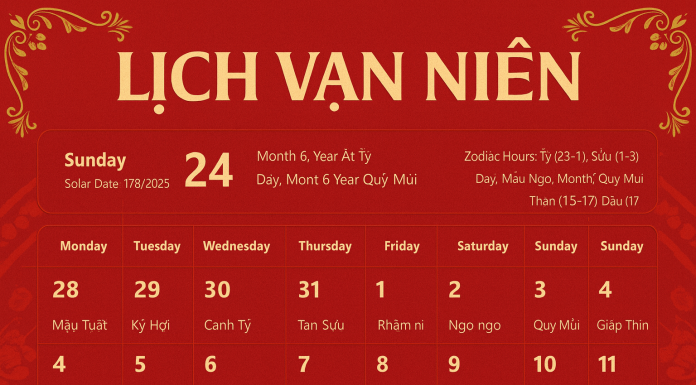 Xem ngày tốt xấu hôm nay chuẩn xác nhất
