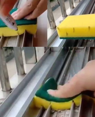5 cách làm sạch khe cửa sổ sạch bong cực đơn giản