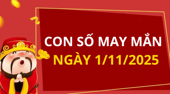 Con số may mắn hôm nay 1/11/2025 theo tuổi: Số thu hút tài lộc