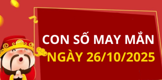 Con số may mắn hôm nay 26/10/2025 theo tuổi: Chọn số đón lộc