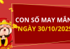 Con số may mắn hôm nay 30/10/2025 theo tuổi: Xem số vàng hợp tuổi bạn