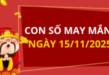 Con số may mắn hôm nay 15/11/2025 theo tuổi: Chọn số đón lộc