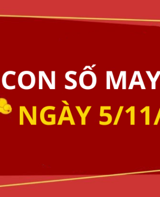 Con số may mắn hôm nay 5/11/2025 theo tuổi: Số may đón lộc trời ban