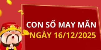 Con số may mắn hôm nay 16/12/2025 theo tuổi: Xem số phát lộc
