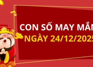Con số may mắn hôm nay 24/12/2025 theo tuổi: số may đón Thần Tài vào nhà