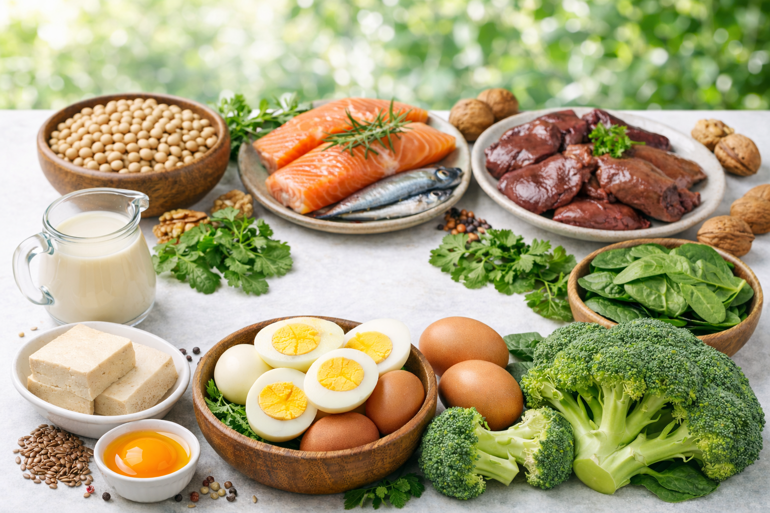 Choline là dưỡng chất thiết yếu cho các hoạt động chức năng bình thường của cơ thể.