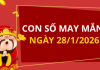 Con số may mắn hôm nay 28/1/2026 theo từng tuổi: Xem số hay có lộc ngay