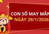 Con số may mắn hôm nay 29/1/2026 theo từng tuổi: Xem số phát lộc