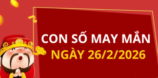 Con số may mắn hôm nay 26/2/2026 theo từng tuổi: Số đem lại cát lành