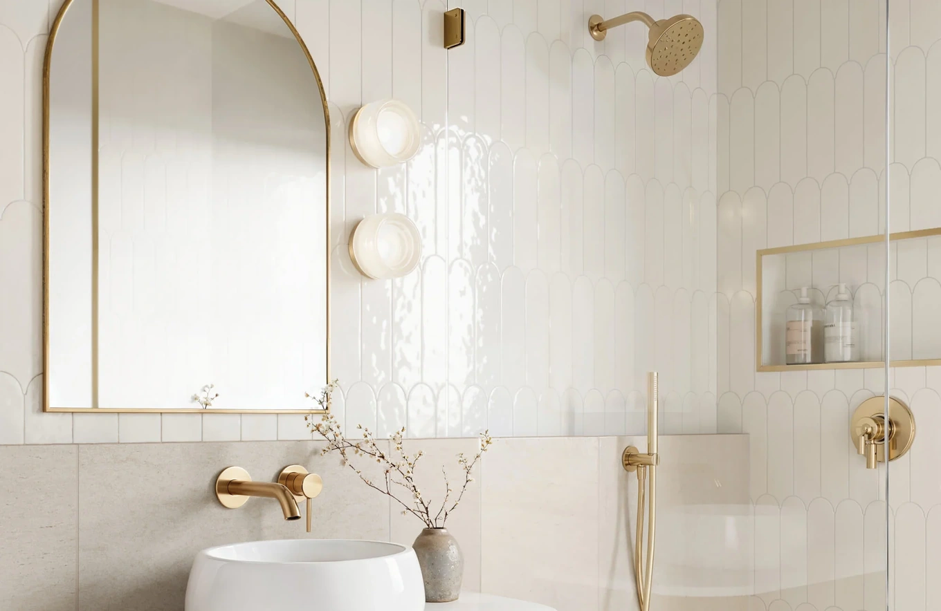 Sử dụng vật liệu có độ bóng và bắt sáng