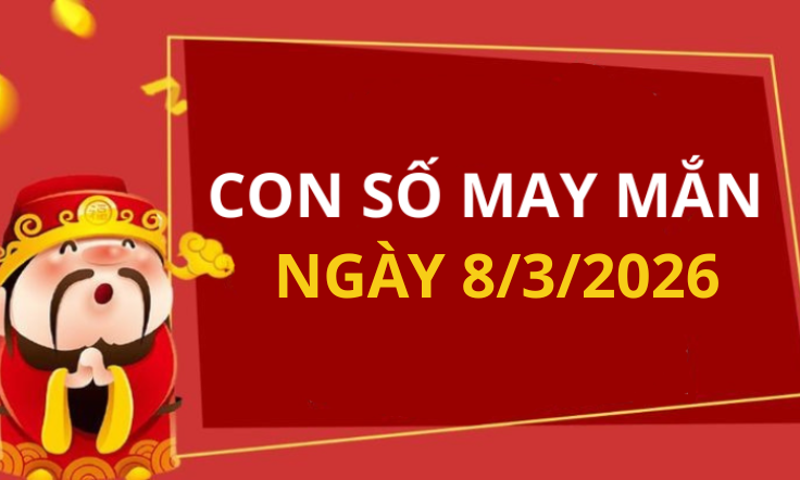 Con số may mắn hôm nay 8/3/2026 theo từng tuổi: Chọn số hợp tuổi phát tài