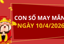 Con số may mắn hôm nay 10/4/2026 theo từng tuổi: Xem số phát lộc